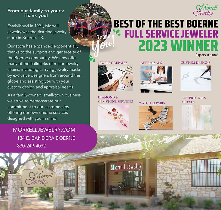 IN THE NEWS Morrell Jewelry